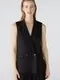 Oui Жилет из вискозного джерси