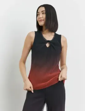 TAIFUN Топ плиссированный