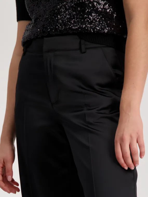 MONARI Брюки атласные укороченные