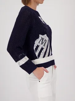 MONARI Ажурный вязаный пуловер