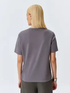 BULMER Футболка с принтом из страз