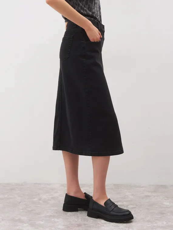 GERRY WEBER Юбка-карандаш джинсовая