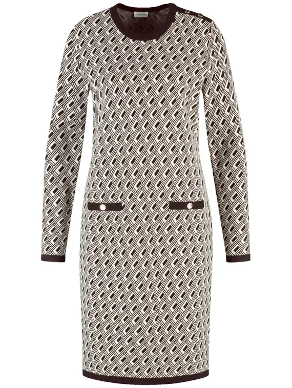 GERRY WEBER Платье с жаккардовым узором