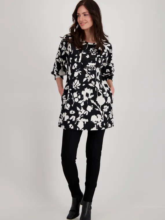 MONARI Толстовка с цветочным принтом