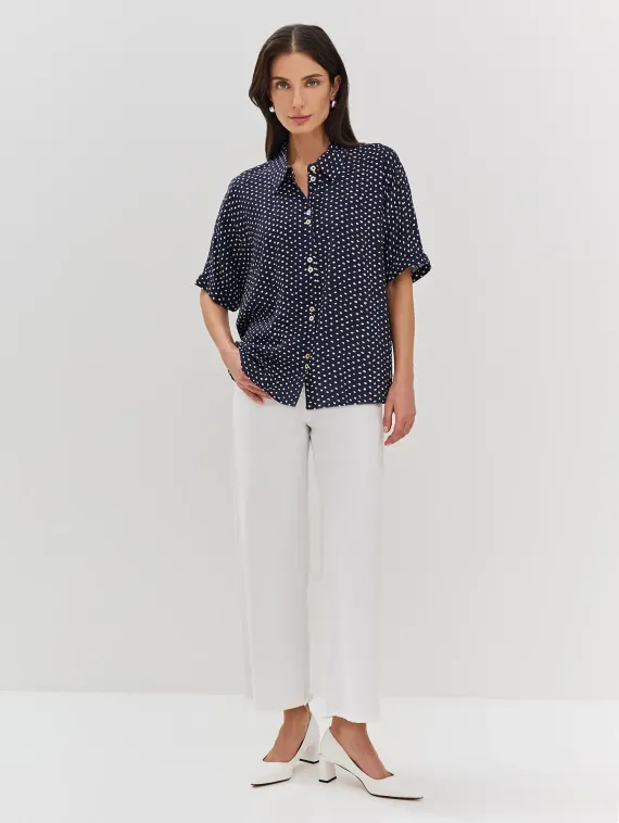 BULMER Блуза в горошек