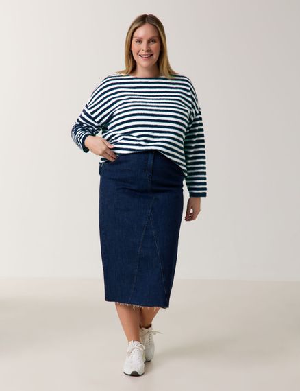 SAMOON Джемпер в полоску