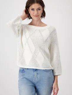 MONARI Вязаный джемпер со стразами