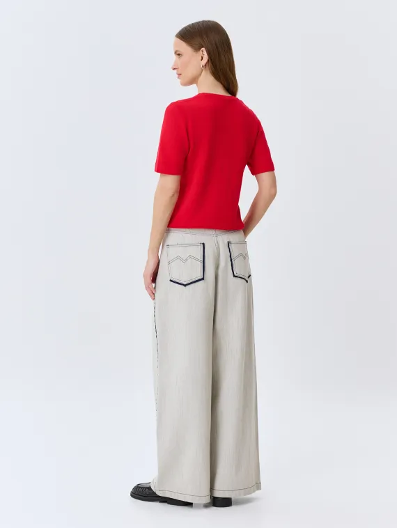 BULMER Джинсы меланжевые