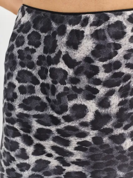 BULMER Юбка с анималистичным принтом