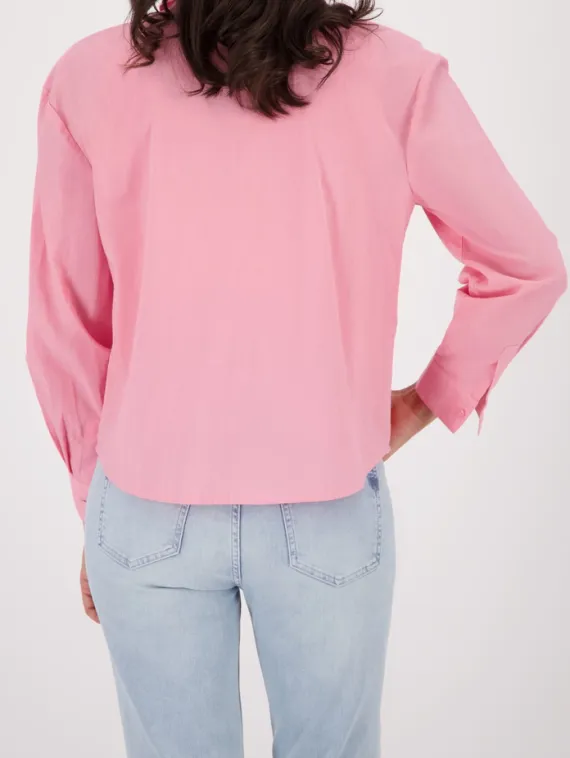 MONARI Блуза с аппликацией в виде цветов