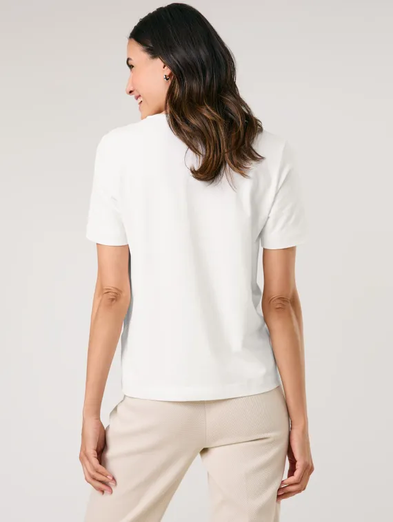 GERRY WEBER Футболка с мерцающим принтом