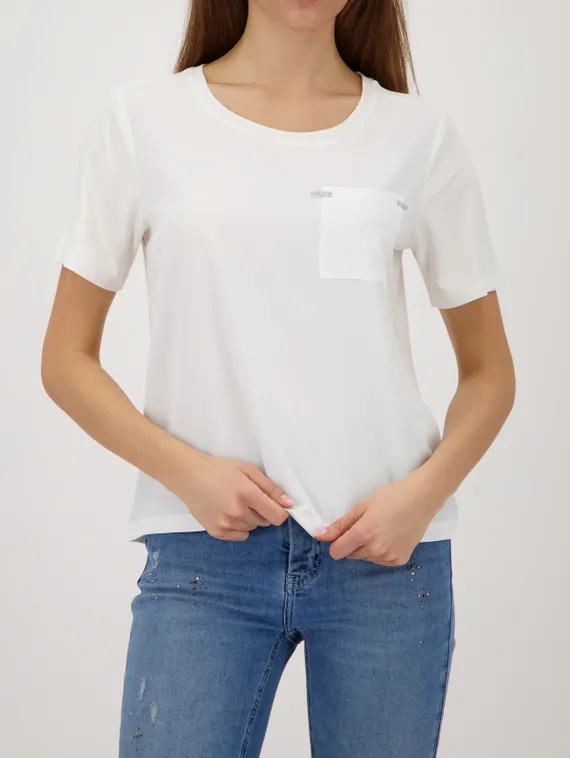 MONARI Блуза со стразами на кармане