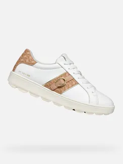 GEOX Кроссовки белые женские
