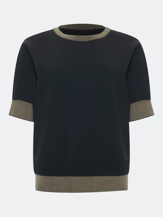 BULMER Джемпер с контрастным рибом