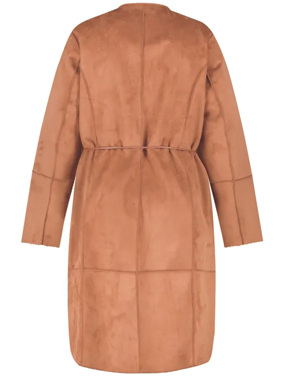 SAMOON Пальто из искусственной замши