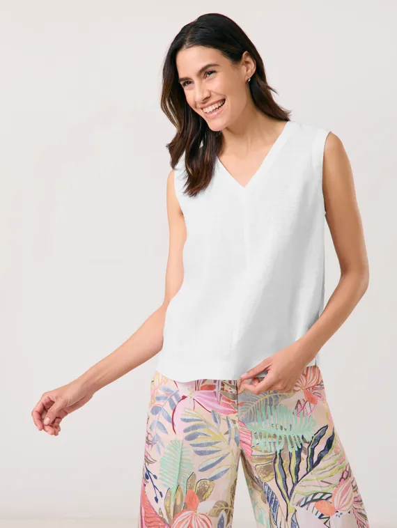 GERRY WEBER Топ льняной