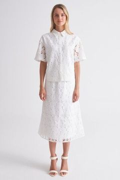 UNQ Юбка кружевная