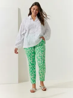 SAMOON Блуза с жаккардовым узором