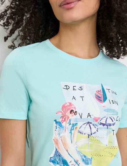 GERRY WEBER Футболка с принтом