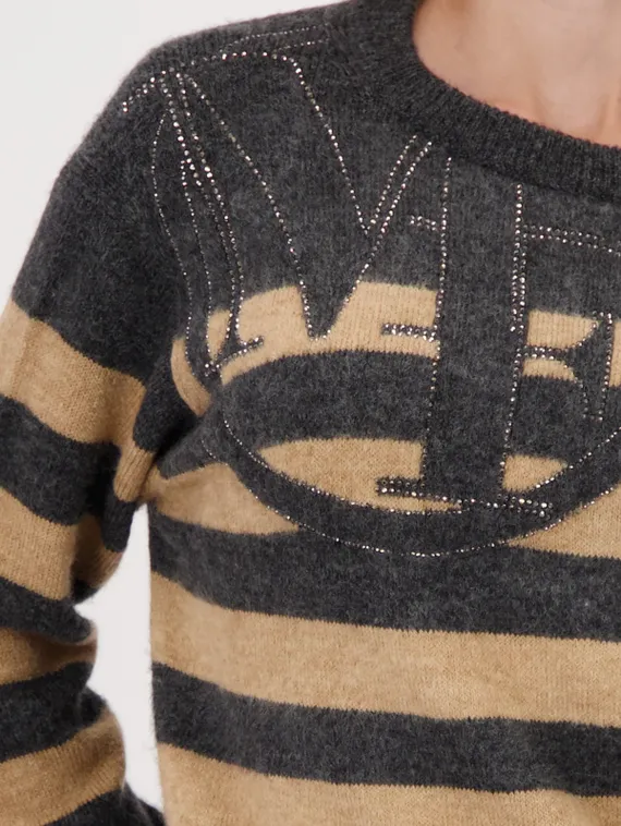 MONARI Свитер в полоску