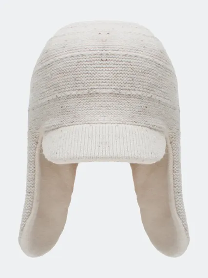 BULMER Вязаная ушанка с козырьком