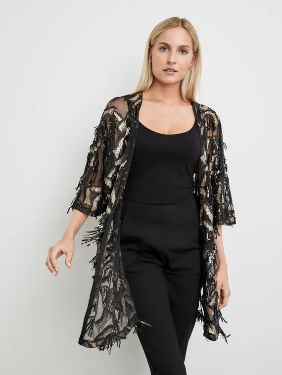 TAIFUN Жакет с пайетками