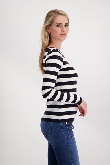 MONARI Лонгслив в полоску