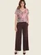 GERRY WEBER Элегантные брюки шоколадного цвета