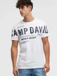 CAMP DAVID Футболка с большим логотипом