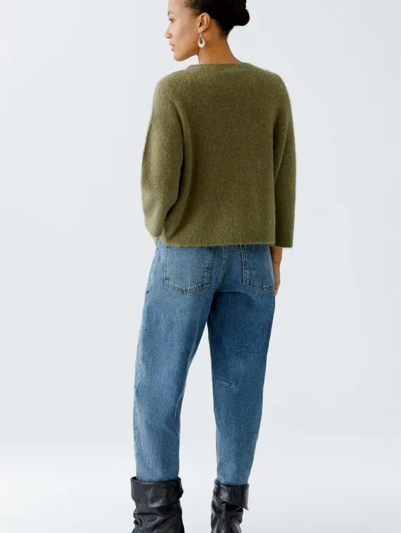 Oui Пуловер из смеси альпаки