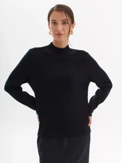 BULMER Базовый джемпер с воротником стойкой