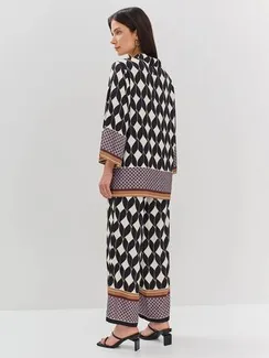 BULMER Брюки с графичным принтом