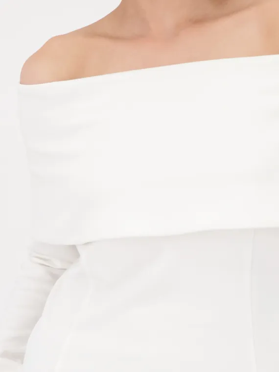 MONARI Толстовка с вырезом "кармен"