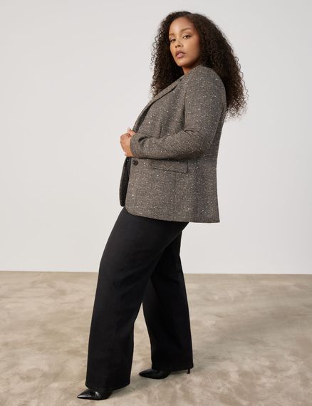 SAMOON Пиджак с пайетками