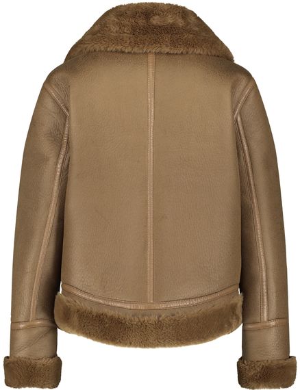 TAIFUN Куртка с искусственным мехом