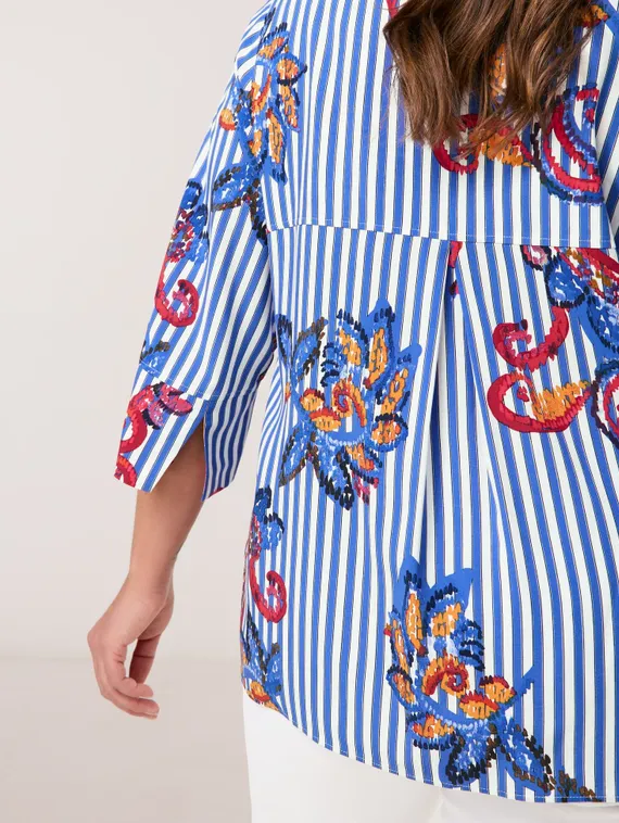 SAMOON Блуза с рукавом 3/4