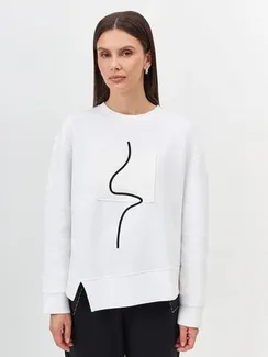 BULMER Свитшот с принтом