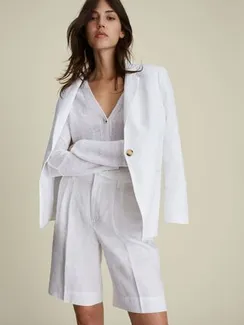 Oui Пиджак льняной