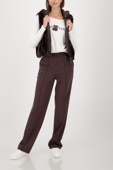 MONARI Брюки вискозные с надписью на поясной ленте