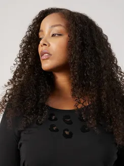 SAMOON Футболка с узором из пайеток