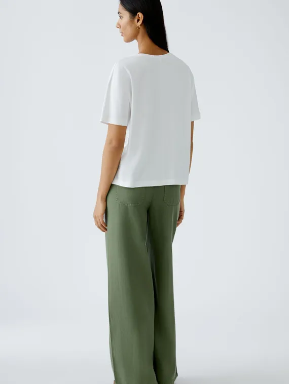 Oui Футболка с карманом