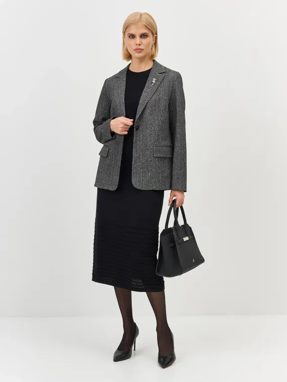 BULMER Трикотажный жакет с брошью