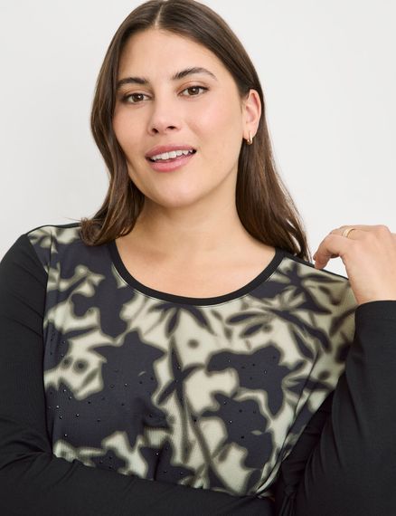 SAMOON Футболка длинный рукав