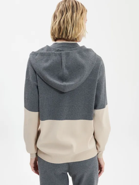 UNQ Пуловер с капюшоном