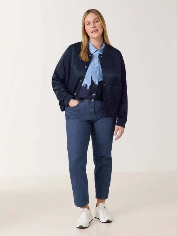 SAMOON Жакет атласный