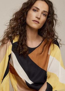 SUMMUM Топ с расклешенными рукавами