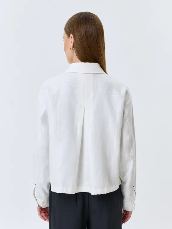 BULMER Жакет из тенселя и льна