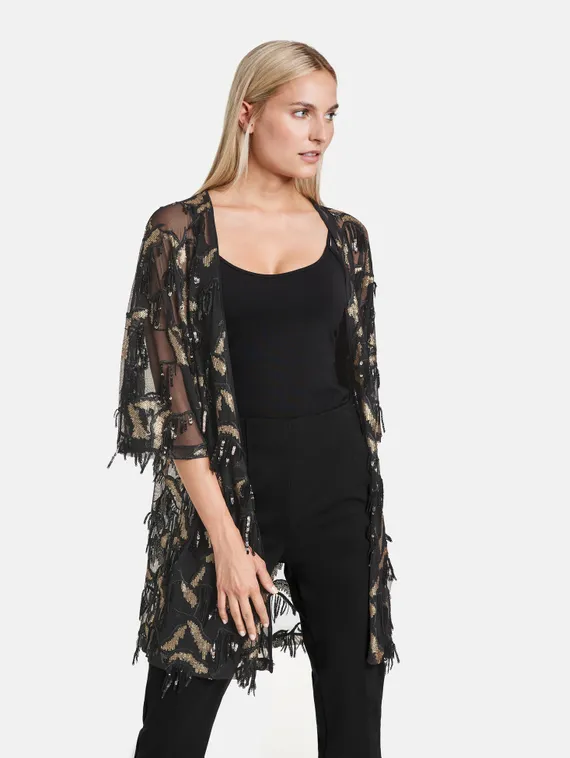 TAIFUN Жакет с пайетками