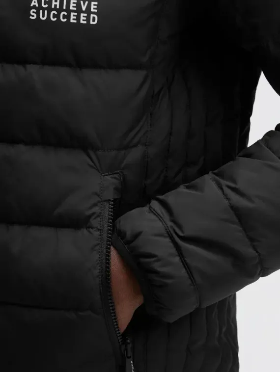 CAMP DAVID Стеганая куртка с капюшоном