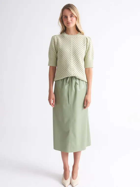 UNQ Юбка из экокожи